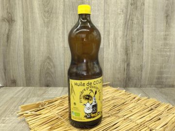 Huile de colza et tournesol