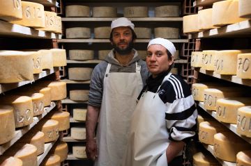 La ferme de la Pradarie, les fromages de la serène